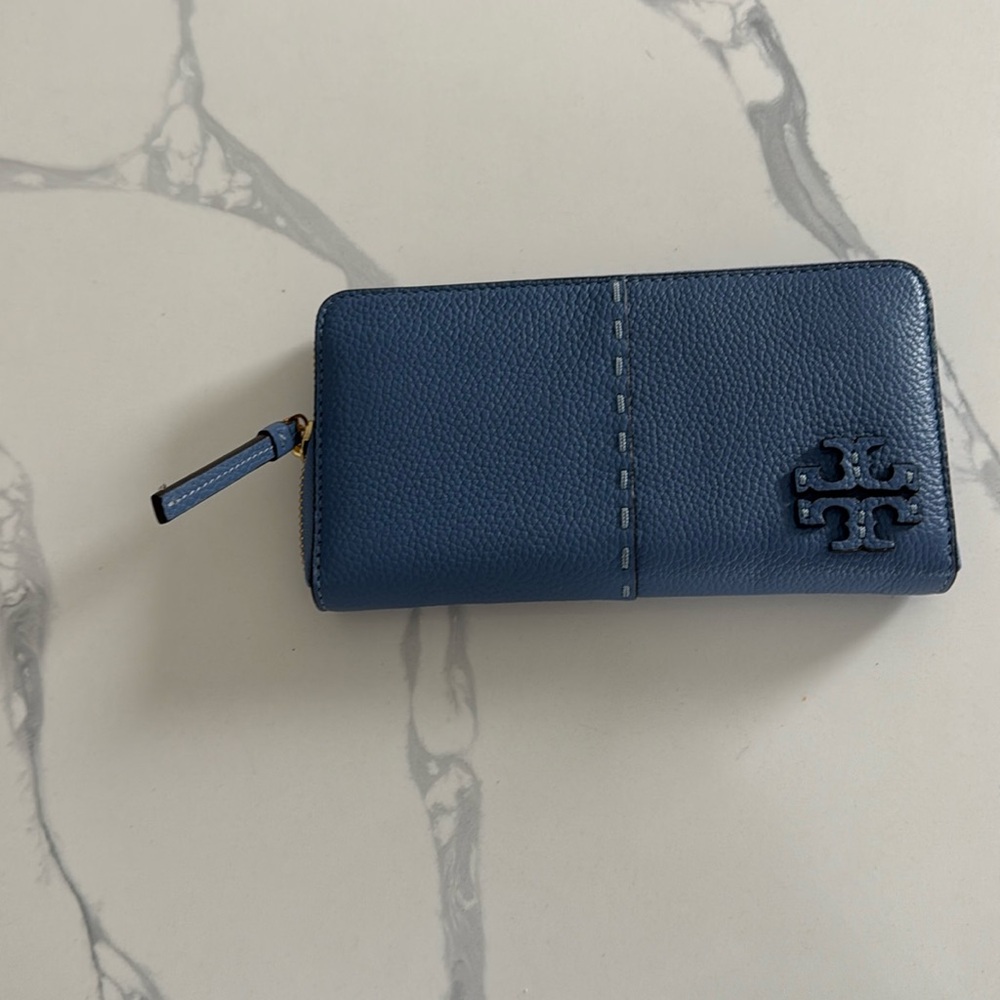 Tory Burch McGraw zip continental wallet